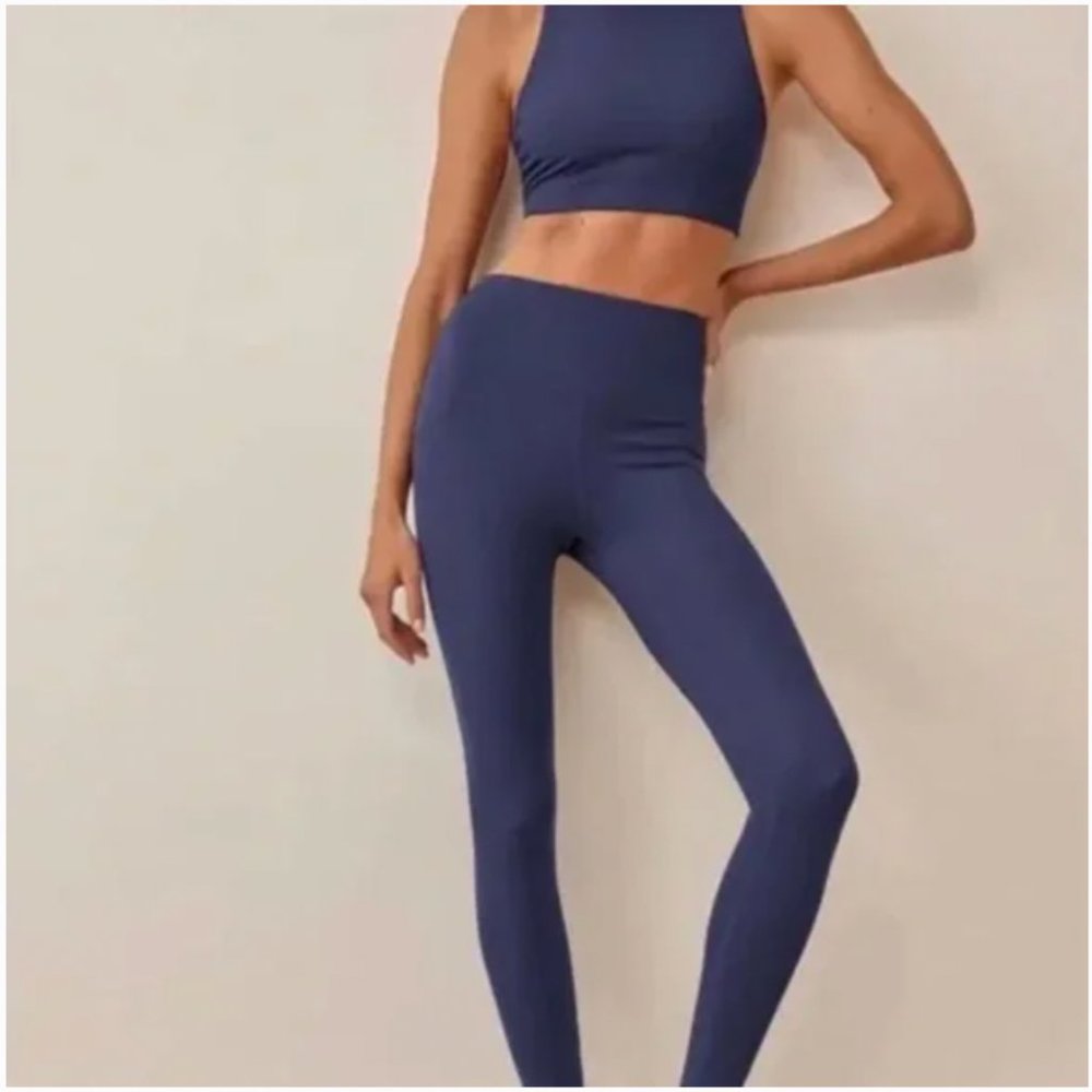 Reformation Ecomove High Rise Legging + Luna Ecomove Bra Small
